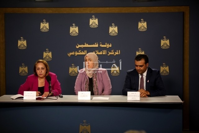 مؤتمر صحفي لاطلاق سباق اليوم الوردي النسائي في رام الله